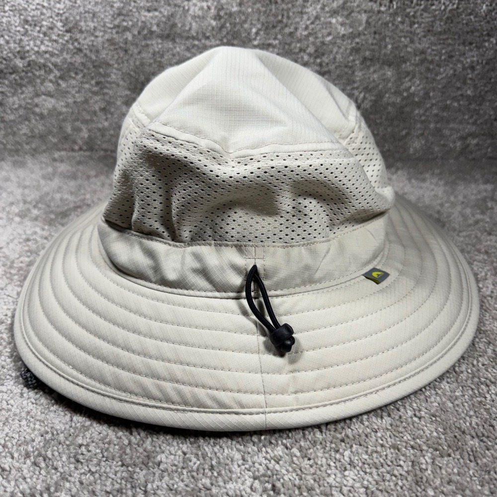Solar Escape UV Explorer Boonie Bucket Hat Beige Mesh Sun Protection Unisex OS